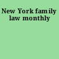 New York family law monthly