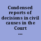 Condensed reports of decisions in civil causes in the Court of Appeals : also cases referred by the Court of Appeals to the Commission of Appeals of the State of Texas [1876-1892]