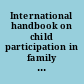International handbook on child participation in family law /