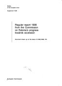 Regular report 1998 from the Commission on Estonia's progress towards accession /