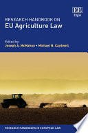 Research handbook on EU agricultural law /
