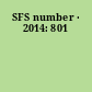 SFS number · 2014: 801