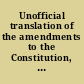 Unofficial translation of the amendments to the Constitution, 2 February 2017