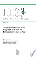 Copyright law and the information society in Asia /
