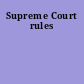 Supreme Court rules