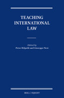 Teaching international law /