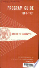 Jobs for the handicapped : program guide 1960-61.