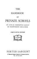 The Handbook of private schools.