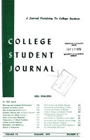 College student journal.