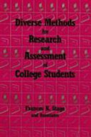 Diverse methods for research and assessment of college students /