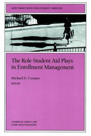 The role student aid plays in enrollment management /