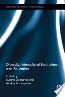 Diversity, intercultural encounters, and education /