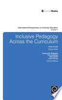 Inclusive pedagogy across the curriculum