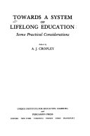 Towards a system of lifelong education some practical considerations /