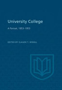 University College : a portrait, 1853-1953 /