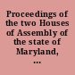 Proceedings of the two Houses of Assembly of the state of Maryland, on the subject of confiscation of British property