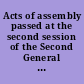 Acts of assembly passed at the second session of the Second General Assembly of the Indiana Territory begun and held at the town of Vincennes, on Monday the twenty sixth day of September, A.D. one thousand eight hundred and eight.