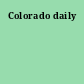 Colorado daily