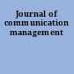 Journal of communication management