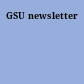 GSU newsletter