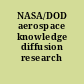 NASA/DOD aerospace knowledge diffusion research project.