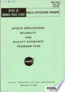 Apollo applications reliability and quality assurance program plan.