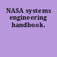 NASA systems engineering handbook.