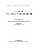 Corpus vasorum antiquorum.
