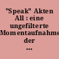 "Speak" Akten All : eine ungefilterte Momentaufnahme der Gegenwartskultur in Worten und Bildern /