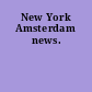 New York Amsterdam news.