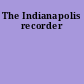 The Indianapolis recorder