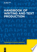 Handbook of Writing and Text Production.
