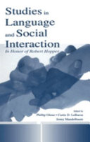 Studies in language and social interaction /