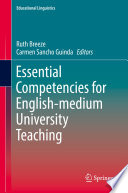 Essential competencies for English-medium university teaching /