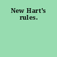 New Hart's rules.