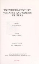 Twentieth-century romance and gothic writers /
