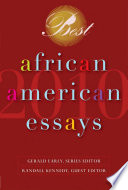 Best African American essays, 2010 /