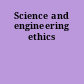 Science and engineering ethics