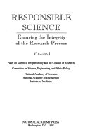 Responsible science : ensuring the integrity of the research process /