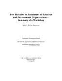 Best practices in assessment of research and development organizations : summary of a workshop /