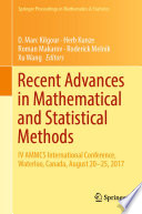 Recent advances in mathematical and statistical methods : IV AMMCS International Conference, Waterloo, Canada, August 20-25, 2017 /