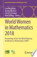 World women in mathematics 2018 : proceedings of the First World Meeting for Women in Mathematics (WM)² /