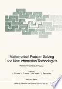 Mathematical problem solving and new information technologies : research in contexts of practice /