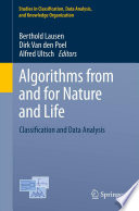 Algorithms from and for Nature and Life : classification and data analysis /
