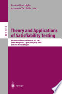 Theory and applications of satisfiability testing : 6th international conference, SAT 2003, Santa Margherita Ligure, Italy, May 5-8 2003 : selected revised papers /