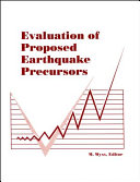 Evaluation of proposed earthquake precursors /