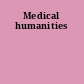 Medical humanities