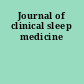 Journal of clinical sleep medicine