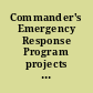 Commander's Emergency Response Program projects at Baghdad Airport provided some benefits, but waste and management problems occurred.