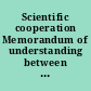 Scientific cooperation Memorandum of understanding between the United States of America and Iceland, signed at Reykjavik September 30, 2000, with annexes.